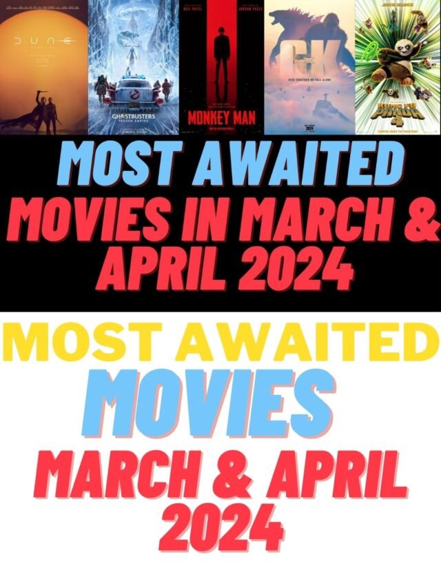 MOST AWAITED MOVIES IN MARCH & APRIL 2024